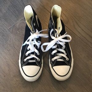 Black Hightop Converse